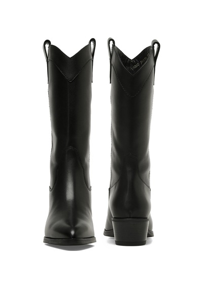 Nine West Zerten2 5pr Siyah Kadın Kovboy Bot 000000000102043217 Siyah