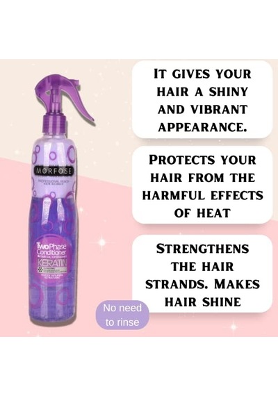 Çift Fazlı Fön Suyu Keratin 400 Ml