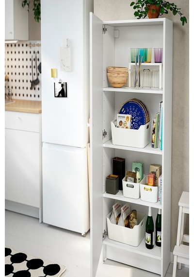Ikea Beyaz Kullanışlı Mutfak Dolabı 60x31x153 Cm Ikea Beyaz Kullanışlı Mutfak Dolabı 60x31x153 Cm