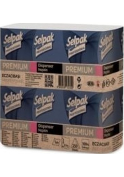 Selpak 3 Katlı Premium Dispenser Peçete-Masa Peçetesi