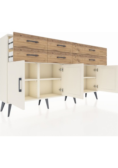 Arges Konsol 3 Raflı 6 Çekmeceli 4 Kapaklı 176x30x99 Aytaşı-aytaşı/çam Aytası/atlas Çam - Aytası Arges Konsol 3 Raflı 6 Çekmeceli 4 Kapaklı 176x30x99 Aytaşı-aytaşı/çam Aytası/atlas Çam - Aytası