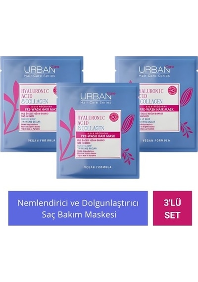 Urban Care Hyaluronic Acid & Collagen Saç Bakım Maskesi 50 Ml X PKT.URBANCARE.048