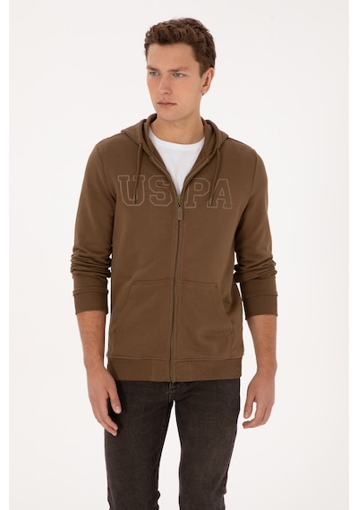 U.s. Polo Assn. Erkek Haki Hırka Örme 50313719-vr027 Haki