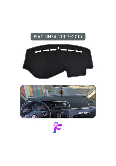 Fıat Linea 2007-2015 Torpido Örtüsü Güneşten, Isıdan, Çatlamadan Korur Oto Aksesuar Tb32 Torpido Halısı