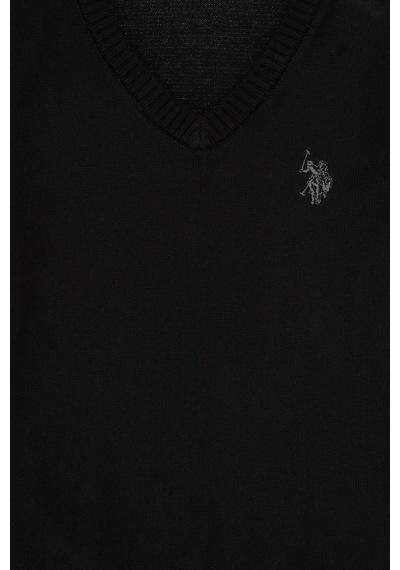 U.s. Polo Assn. Erkek Çocuk Siyah Kazak /triko 50315611-vr046 Siyah