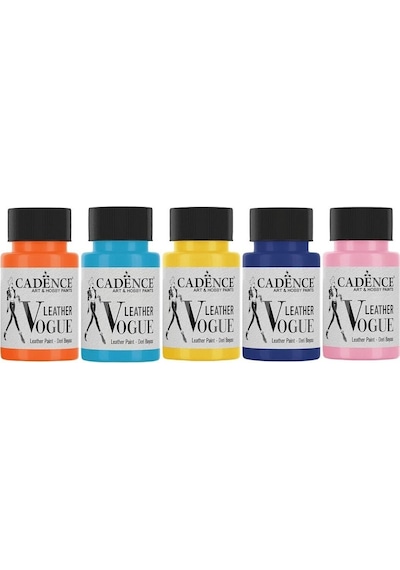 Cadence Leather Vogue Deri Boyası 5li Set