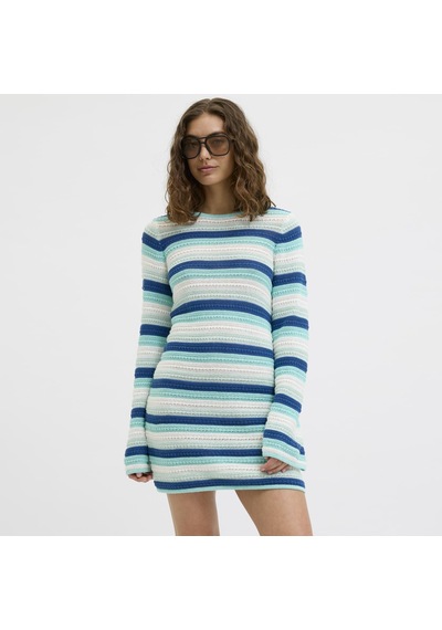 Jack & Jones Kadin Sifir Yaka Uzun Kollu Örgü Elbise - Rory - 12275508 Aqua Sky Jack & Jones Kadin Sifir Yaka Uzun Kollu Örgü Elbise - Rory - 12275508 Aqua Sky