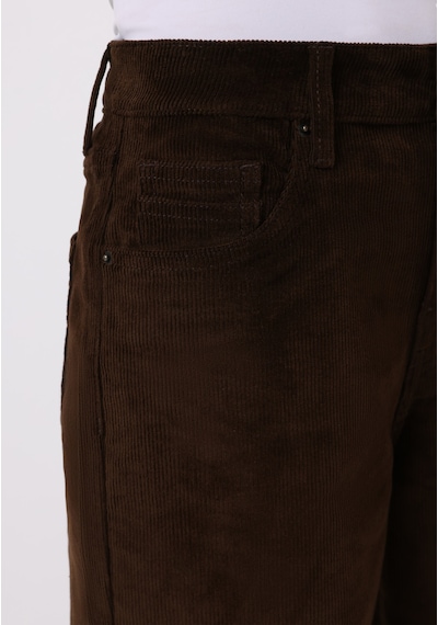 Colins Berry Fit Yüksel Bel Geniş Paça Kadın Kahverengi Pantolon Cl1076106 Q1.v2 Brw Kahverengi Colins Berry Fit Yüksel Bel Geniş Paça Kadın Kahverengi Pantolon Cl1076106 Q1.v2 Brw Kahverengi