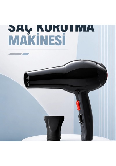2200w Profesyonel Fön Makinesi Ac Motorlu İki Kademeli Hız Sıcak Ve Soğuk Üfleme