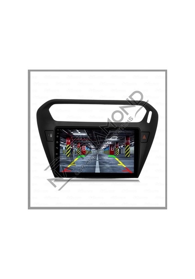 Özer Elektronik Peugeot 301 Siyah 2012-2023 8 Gb Ram 128 Gb Hafıza Androıd Multımedıa Teyp 10 İnç