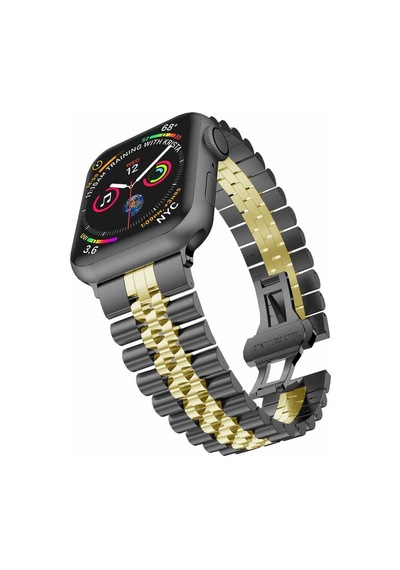 Watch 40mm Uyumlu Krd-36 Metal Ardx Kordon-gümüş-siyah