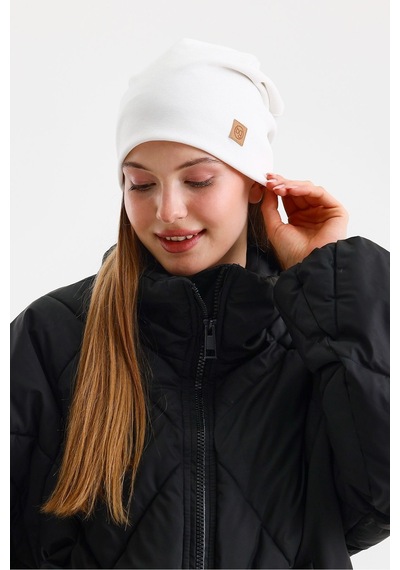 Butikgiz Termal %100 Pamuklu Soft 2 Stil 1 Arada Bere Premium Cuts Serisi Beyaz