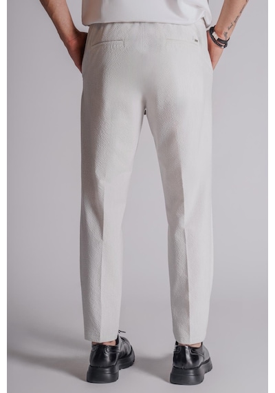 Braccas Erkek Yandan Cepli Beli Lastikli Slim Fit Chino Pantolon Açık Gri AÇIK GRİ Açık Gri