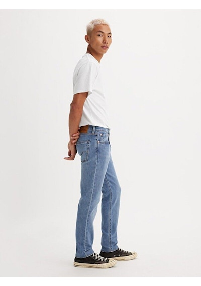 Levi's 512 Slim Taper Normal Bel Erkek Koyu Mavi Jean A2087-0037-2585 Koyu Mavi