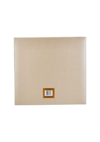 Photo Albums Fotoğraf Albümleri Mb-10ew Postbound Kabartmalı Suni Deri Çerçeve Kapak Düğün Hafıza Defteri, X 30,48 Cm, Kalp