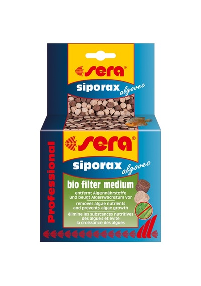 Sera Siporax Algovec Professional 210G Yosun Giderici Filtre Malzemesi