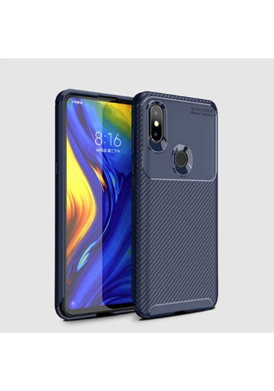 Xiaomi Mi Mix 3 Kilif Karbon Silikon Case 389460811