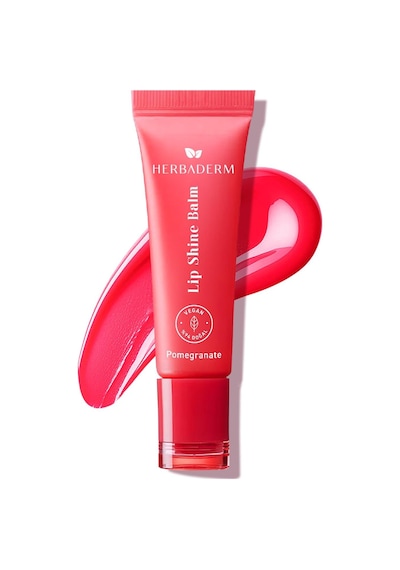 Herbaderm Nar Aromalı Parlatıcı Dolgunlaştırıcı ve Onarıcı Renkli Dudak Balmı 10 ML