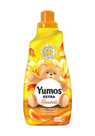 Yumoş Extra Konstantre Yumuşatıcı 1440 Ml Hanımeli Ve Yabani Orkide 2 Li 2'li Set
