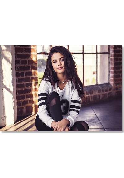 Cakasepetim Selena Gomez Adidas Neo Spring Collection Ahşap Mdf Tablo