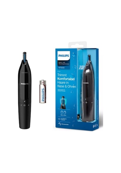 Philips QP2724/10 Oneblade Yüz Şekillendirici + NT1650 Burun Kulak Kılı Temizleme Makinesi