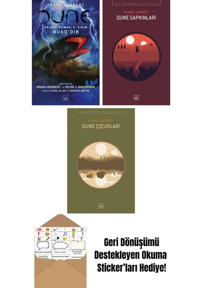 Dune Grafik Roman: 2. Kısım Muad Dib + Dune Sapkınları + Dune Çocukları