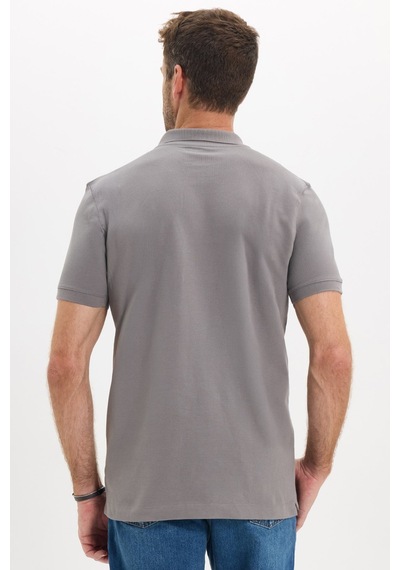 Tudors Erkek Slim Fit Dar Kesim Premium Seri %100 Pamuk Yumuşak Dokulu Merserize Gri Polo Yaka Tişört-50942 Tudors Erkek Slim Fit Dar Kesim Premium Seri %100 Pamuk Yumuşak Dokulu Merserize Gri Polo Yaka Tişört-50942