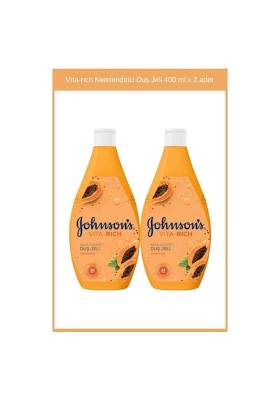 Vita Rich Papaya Özlü Nemlendirici Duş Jeli 400 Ml X2 Papatya