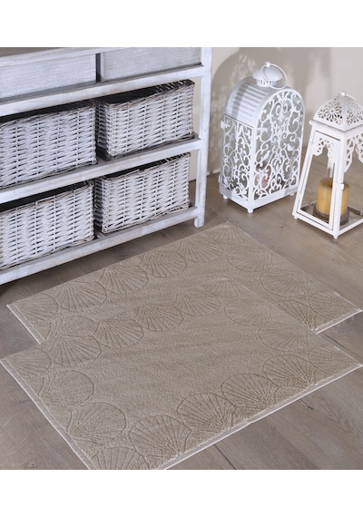 Fushia Ayak Havlusu Banyo Paspası 50 x 70 CM 2 Adet 001