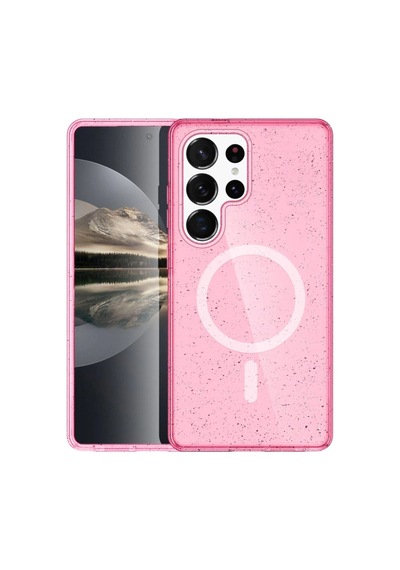 Joko Samsung Galaxy S23 Ultra Kılıf Magsafe Kapak - Pembe