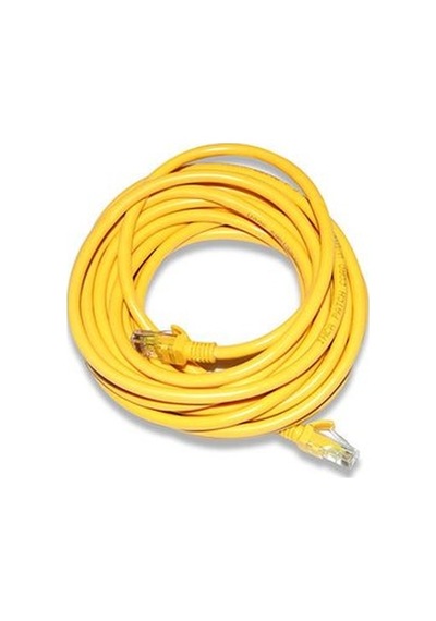 Inca Cat 6 26 Awg 5 Metre Sarı Ethernet Kablosu
