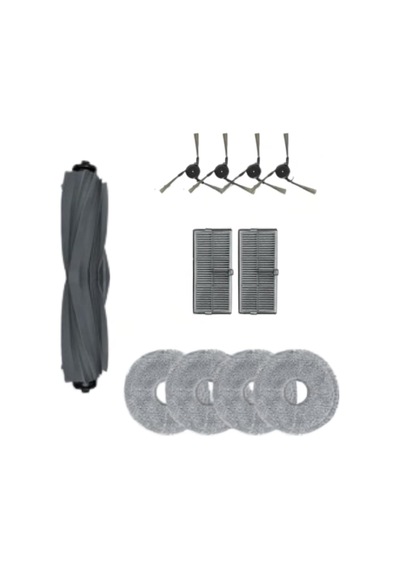 Tr X40 Master-x40 Ultra-l40 Ultra Dreame İle Uyumlu 1 Ana Fırça 4 Yan Fırça 4 Filtre 2 Mop Genel