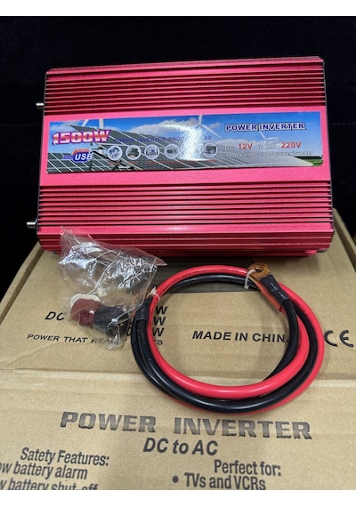 1500w -12v İnverter Dönüştürücü