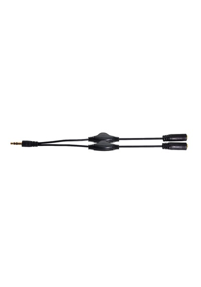Navidata 3.5 Mm Stereo Ses Kontrollü Kulaklık Çoklayıcı Aux Kablo