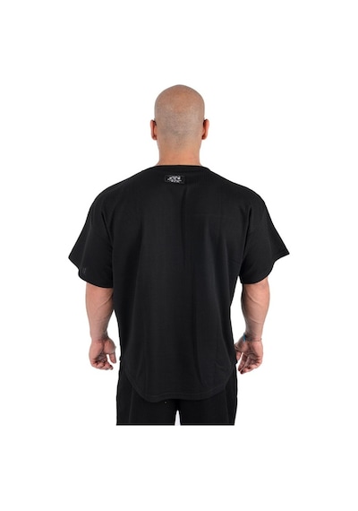 Full Power Gym Oversize Ragtop Spor Tişört Siyah