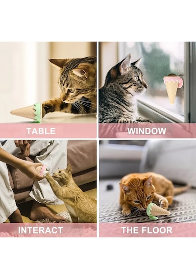 Zvnm Dondurma Şeklinde Kedi Nanesi Kedi Otu Zcv12