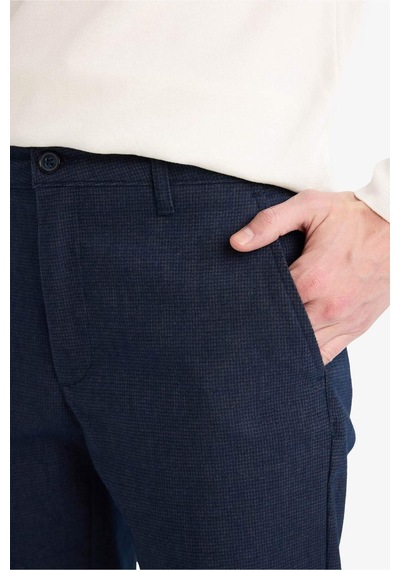 Defacto Regular Fit Düz Paça Pantolon G6588ax25wnnv86 Lacivert-nv86