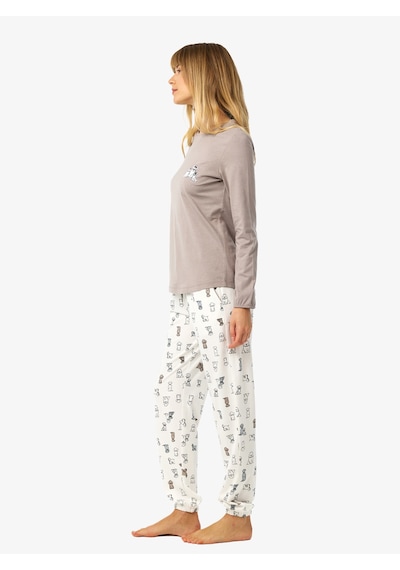 Blackspade Kadın Pijama Takımı 52265 - Vizon