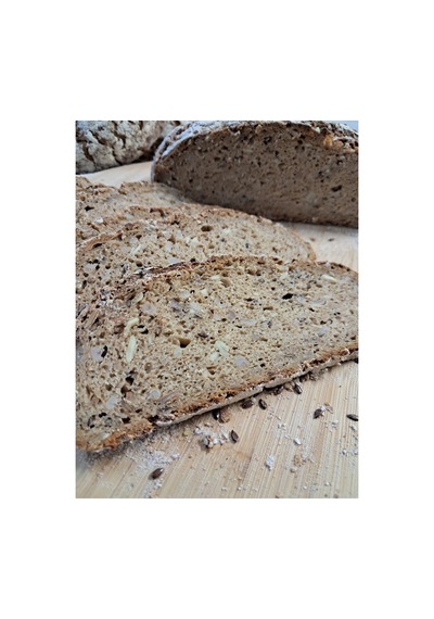 Alman Ganzkorn 3-kornbrot - Taneli Çavdar Ekmeği 850 G