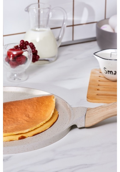 Karaca  Mutfaksever Biogranit Krep Tava 26 Cm Krem