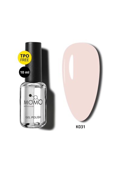 Kalıcı Oje K031, Açık Pudra Krem, 10 Ml