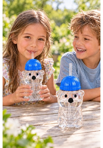 Cupala Ayıcıklı Bardak 800 Ml Mavi - 932243469 Mavi