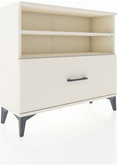 Arges Şifonyer 2 Raflı Tek Çekmeceli 88x30x80 Aytaşı-aytaşı Aytaşı