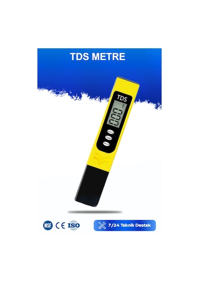 WaterMelon Tds Metre Termometreli Su Kalite Ölçüm Cihazı Pil Kılıf