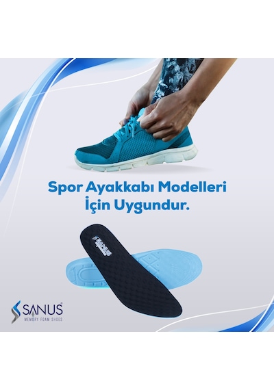 Sanus M900 Visco Memory Foam Anatomik Unisex Tabanlık Sanus M900 Visco Memory Foam Anatomik Unisex Tabanlık