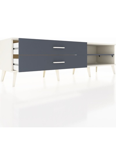 Hyperion Tv Ünitesi Tek Raflı 2 Çekmeceli 176x44x51 Aytaşı-antrasit/antrasit Antrasıt/antrasıt Hyperion Tv Ünitesi Tek Raflı 2 Çekmeceli 176x44x51 Aytaşı-antrasit/antrasit Antrasıt/antrasıt