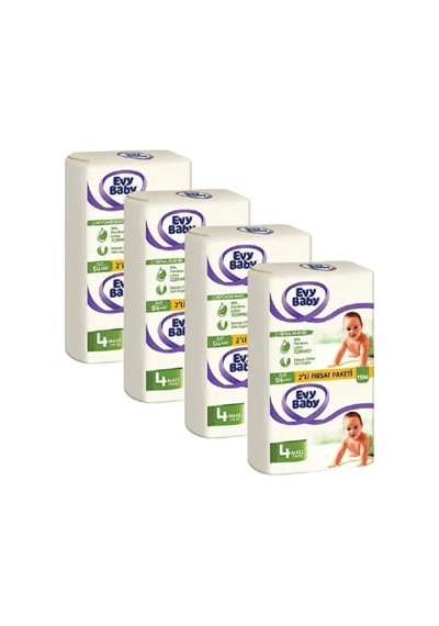 Bebek Bezi 4 Numara 7-14 Kg 216 Adet 4