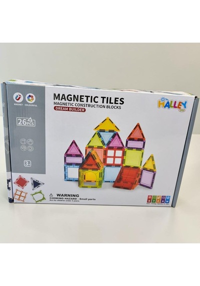 Sh59696 26 Parça Magnet Stand Seri Renkli Blok-zrv