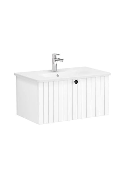 VitrA Root Groove 80 Cm Beyaz Çekmeceli Banyo Dolabı Alt Modül La Çok Renkli VitrA Root Groove 80 Cm Beyaz Çekmeceli Banyo Dolabı Alt Modül La Çok Renkli