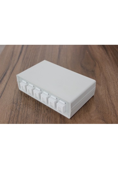 6 Port Pacth Panel Kutu